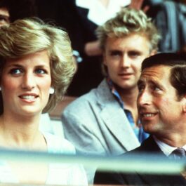 Prințesa Diana alături de Prințul Charles