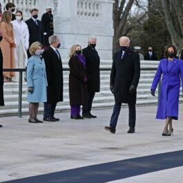 Fostele Prime Doamne ale Americii, alături de soții lor la ceremonie de învestire a lui Joe Biden