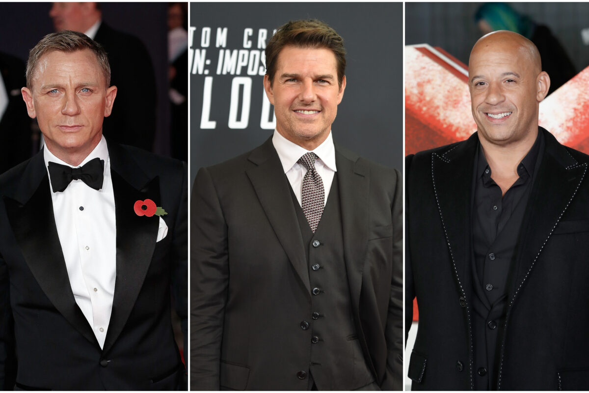 Colaj cu Daniel Craig, Tom Cruise și Vin Diesel