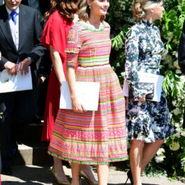 Cressida Bonas, fotografiată la nunta Prințului Harry cu Meghan Markle