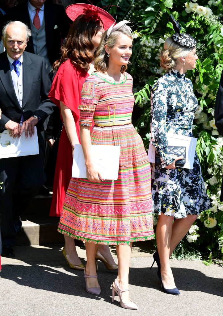 Cressida Bonas, fotografiată la nunta Prințului Harry cu Meghan Markle