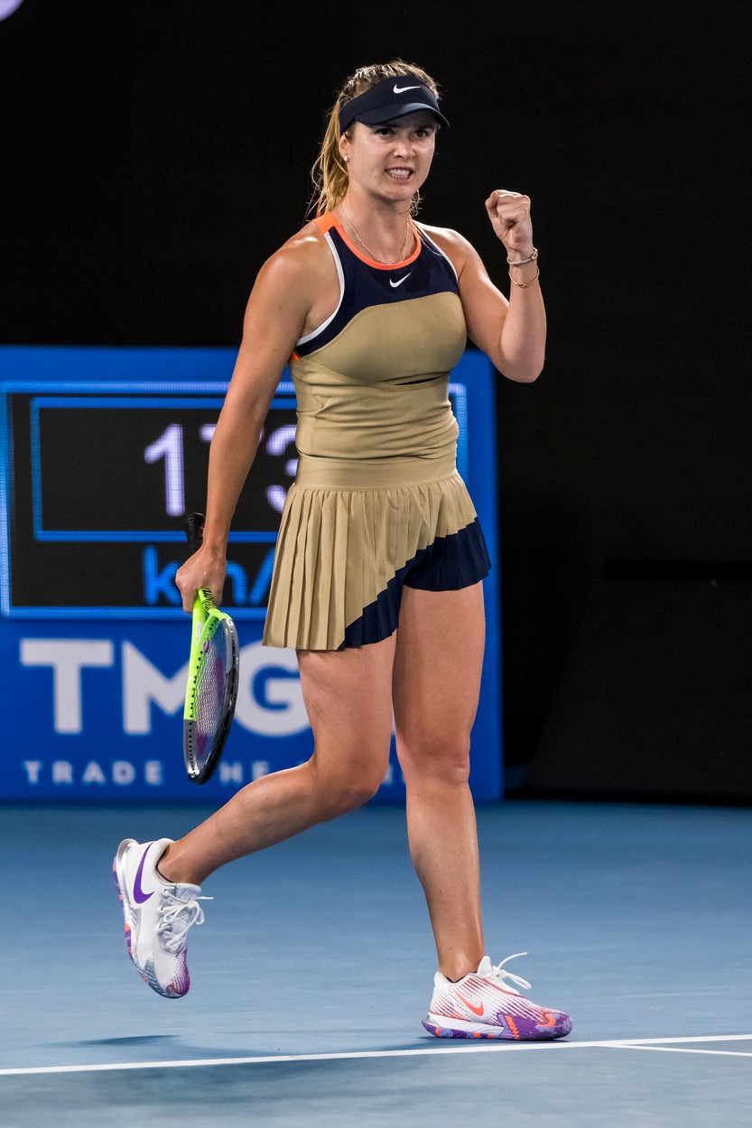 Elina Svitolina, într-o ținută cu nuanțe pământii la Australian Open 2021
