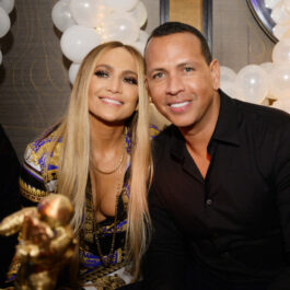 Jennifer Lopez și Alex Rodriguez la evenimentul JMTV VMA