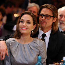 Brad Pitt și Angelina Jolie la Berlin International Film Festival în anul 2012