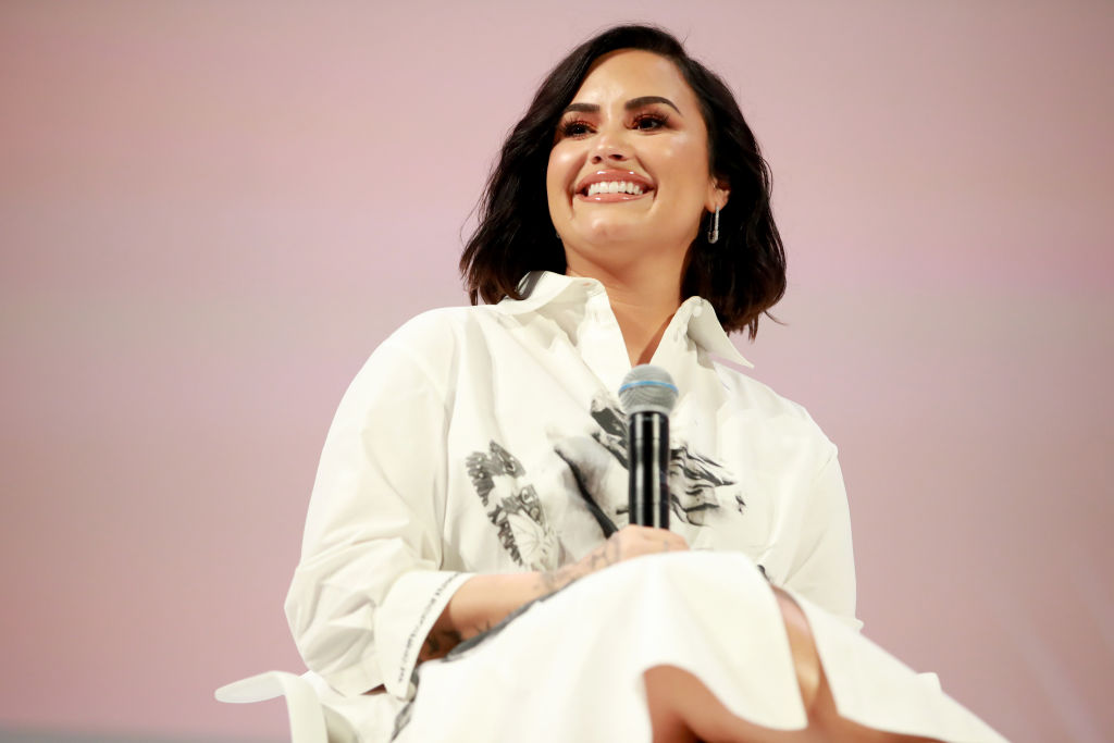 Demi Lovato, la Teen Vogue Summit, în anul 2019