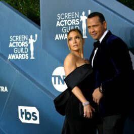 Jennifer Lopez și Alex Rodriguez, îmbrăcați în negru la Actors Guild Awards 2020, s-au despărțit
