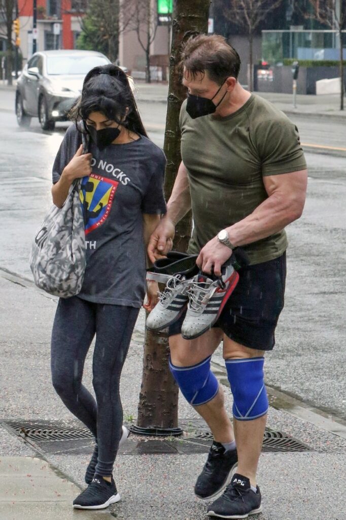 John Cena, alături de soția sa,