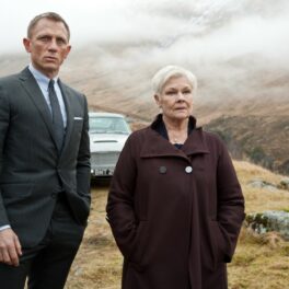 Judi Dench alături de Daniel Craig într-un film James Bond