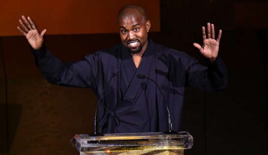 Kanye West a avut prima apariție publică după ce s-a aflat că divorțează