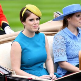 Prințesa Eugenie, îmbrăcată elegant, la un eveniment de familie, Royal Ascot