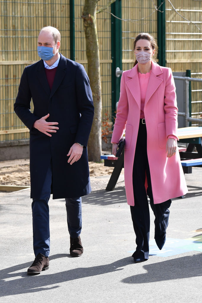 Prințul William și Kate Middleton, împreună, la o școală din Londra