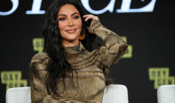 Kim Kardashian, la o conferință în California
