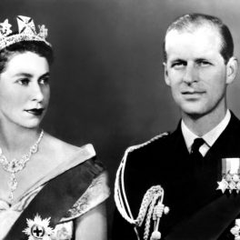 Regina Elisabeta și Prințul Philip, imagine din tinerețe, în primii ani de căsătorie
