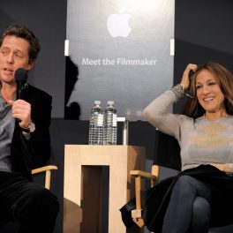 Hugh Grant și Sarah Jessica Parker vorbesc despre cum au promovat filmul „Did You Hear About The Morgans?” în cadrul unui eveniment organizat de Apple
