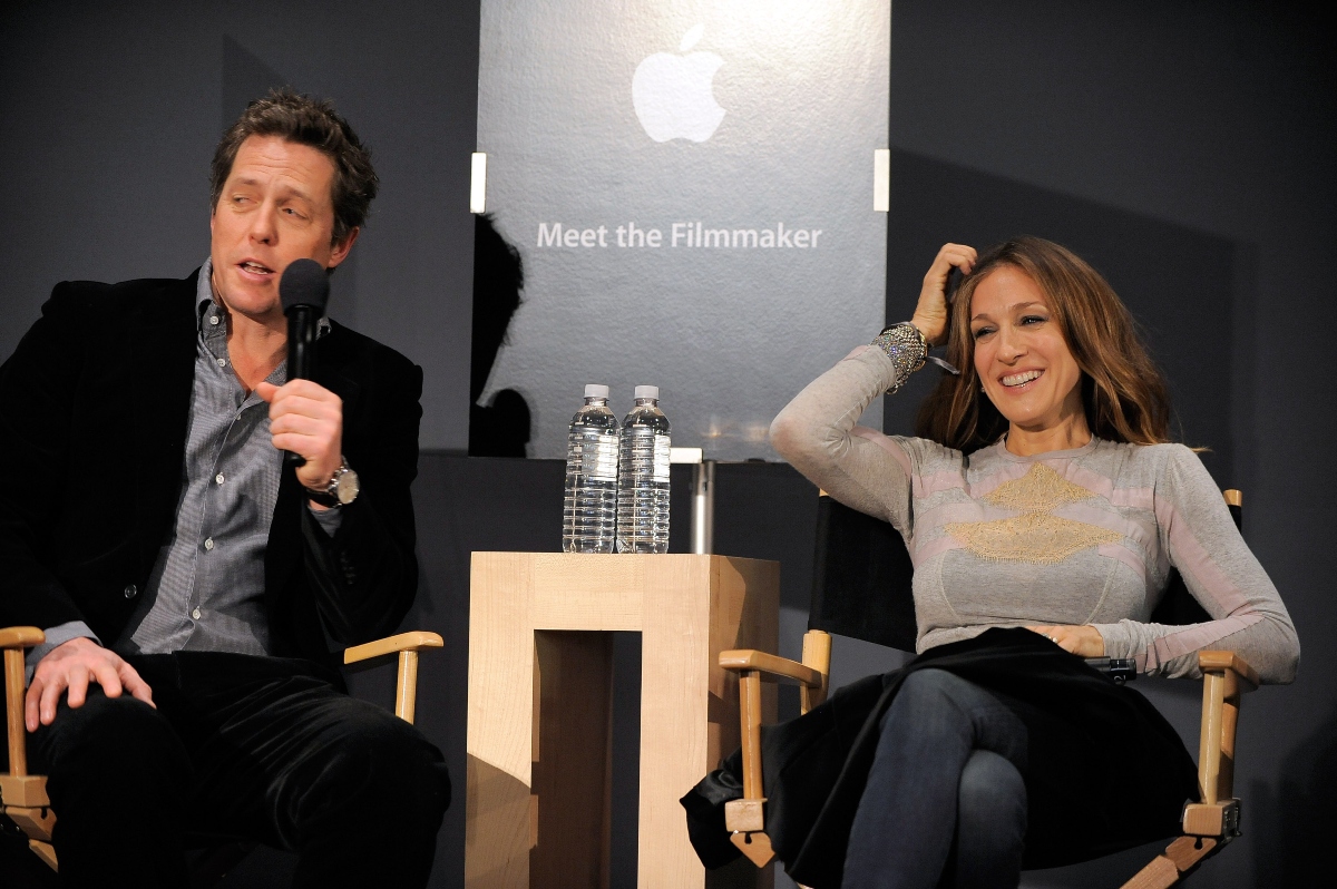Hugh Grant și Sarah Jessica Parker vorbesc despre cum au promovat filmul „Did You Hear About The Morgans?” în cadrul unui eveniment organizat de Apple