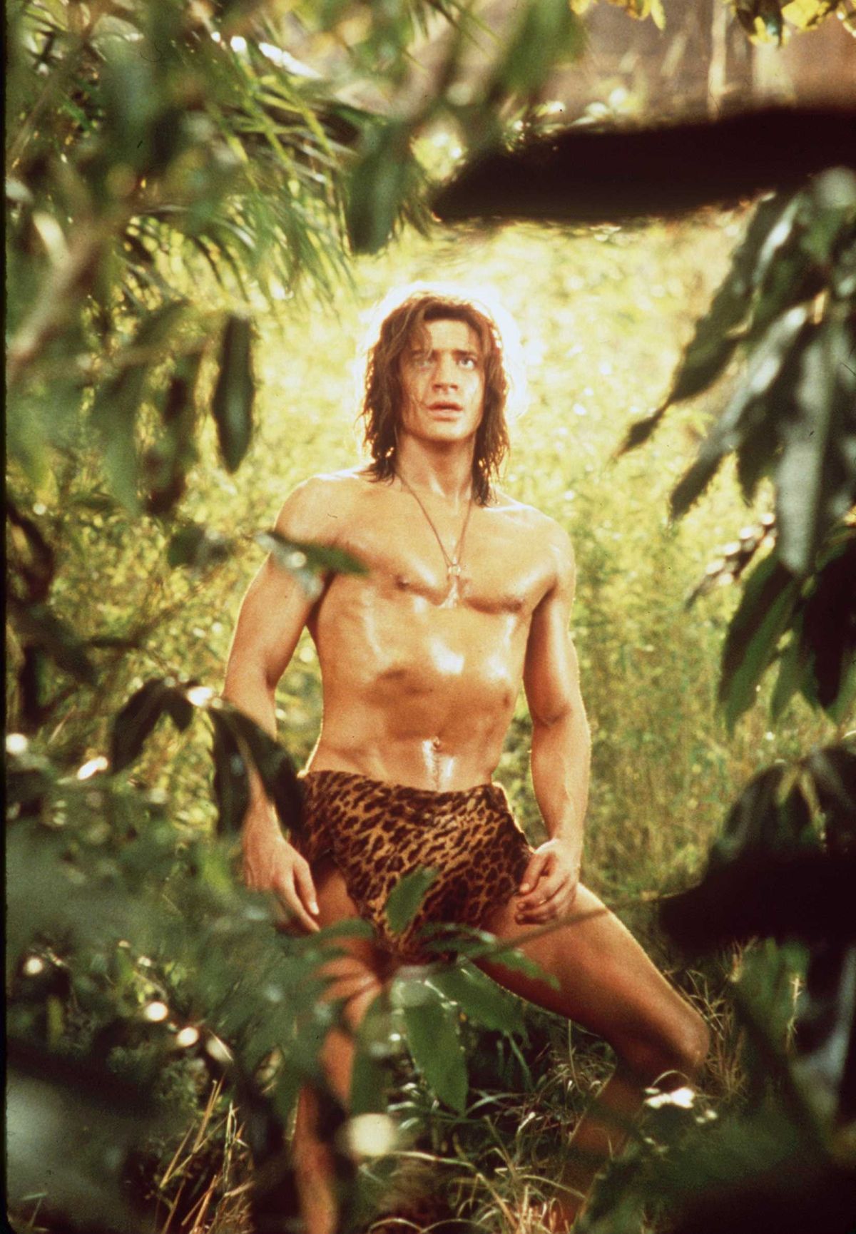 Brendan Fraser, în „George of the Jungle”