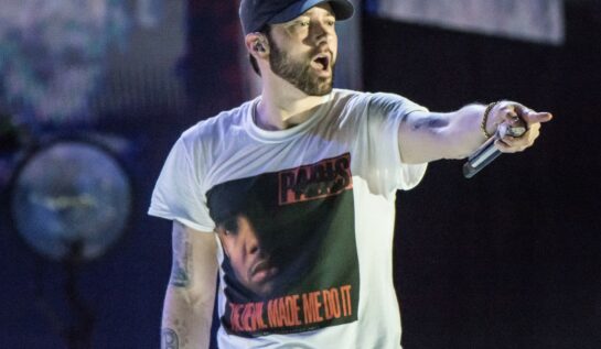 Eminem, pe scenă la Bonnaroo Music and Arts Festival, în Manchester, în 2018