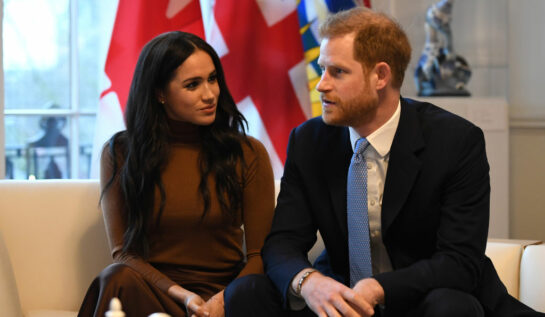 Meghan Markle și Prințul Harry, în timpul unei vizite în Canada, în anul 2020