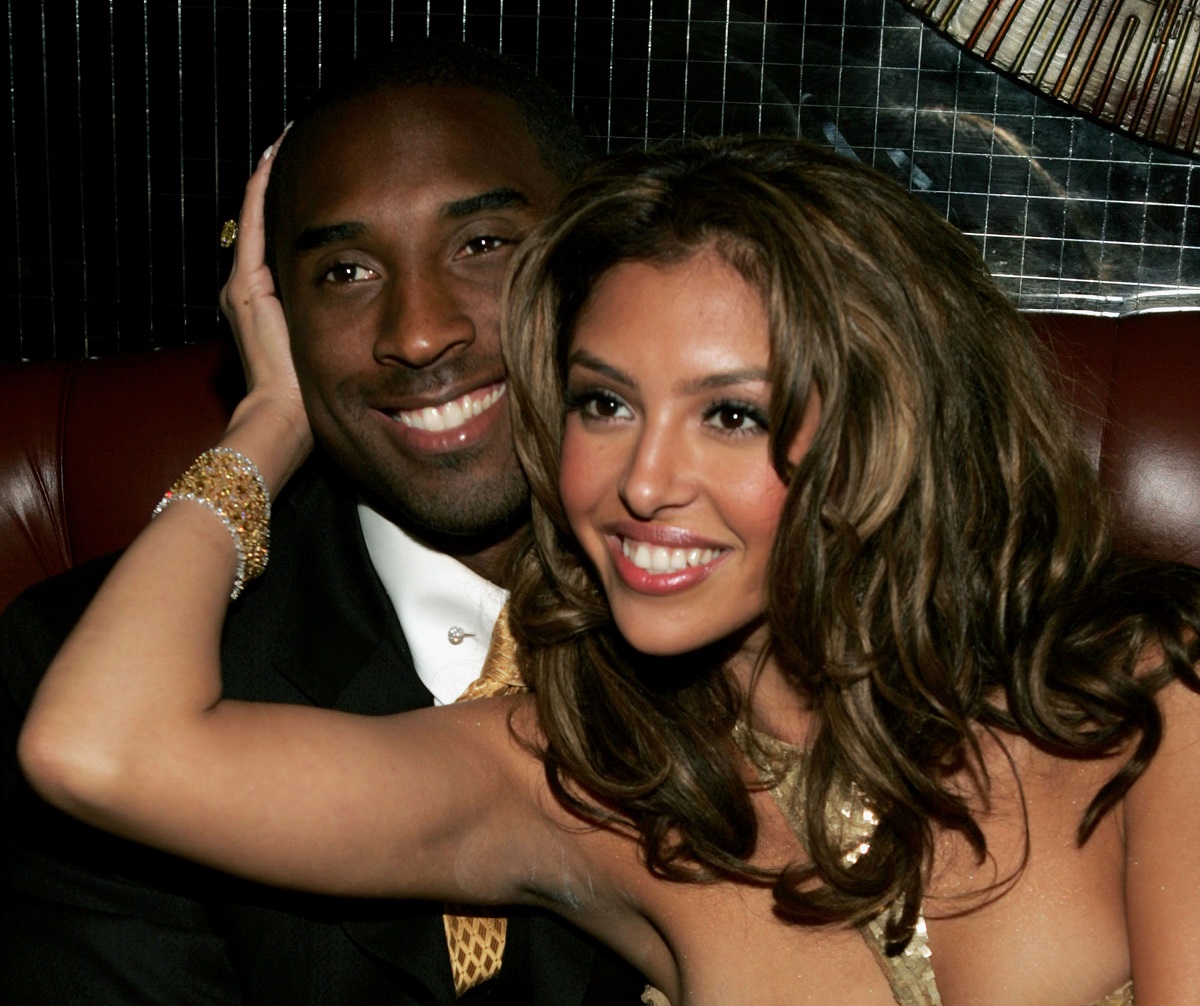 Kobe Bryant alături de soția sa Vanessa Bryant la un eveniment public din Los Angeles