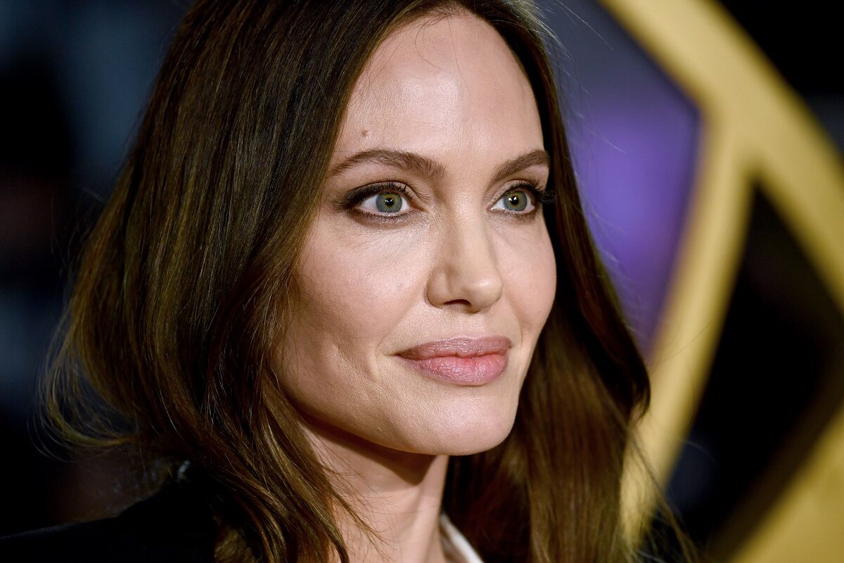 Chipul Angelinei Jolie care a luat parte la premiera filmului Eternasl din Londra