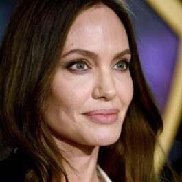 Chipul Angelinei Jolie care a luat parte la premiera filmului Eternasl din Londra