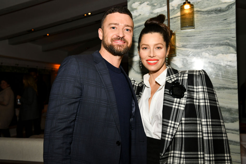 Justin Timberlake și Jessica Biel, la premiera The Sinner, în anul 2020