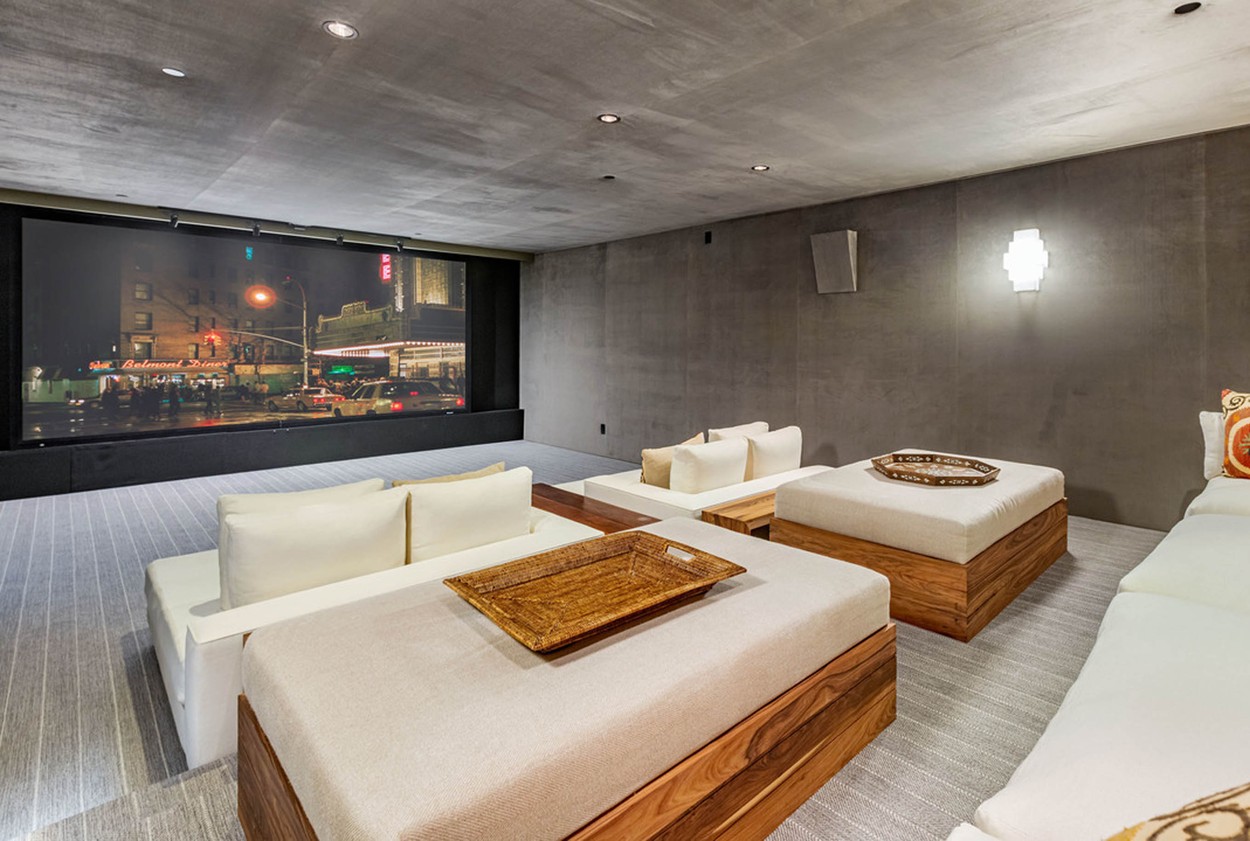 Sala de proiecții din casa pe care Justin Timberlake și Jessica Biel au scos-o la vânzare