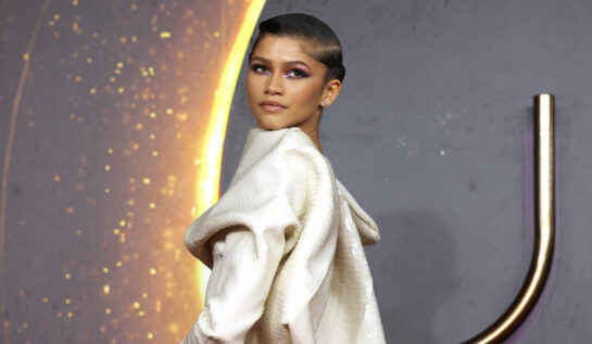 Zendaya, la premiera specială Dune din Marea Britanie, într-o rochie lungă, albă