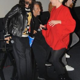 Lady Gaga alături de Jared Leto la conferința de presă din Los Angeles