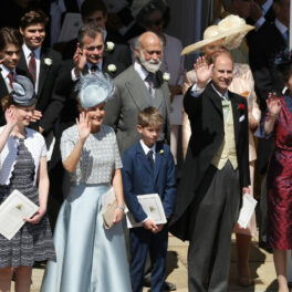 Lady Louise, alături de familia sa, la un eveniment la Palatul Buckingham
