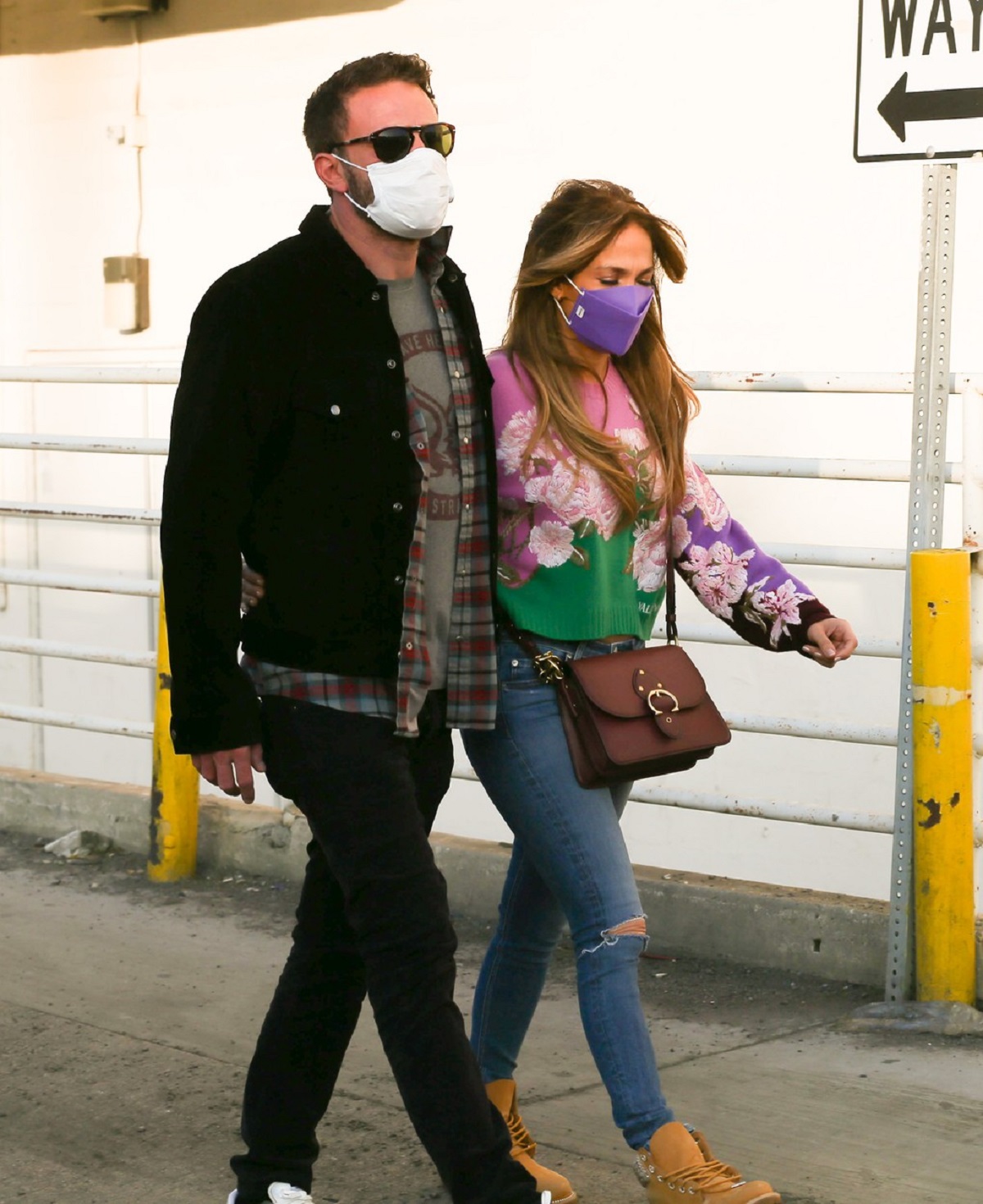 Ben Affleck la vrațul lui Jennifer Lopez în drum către cinema