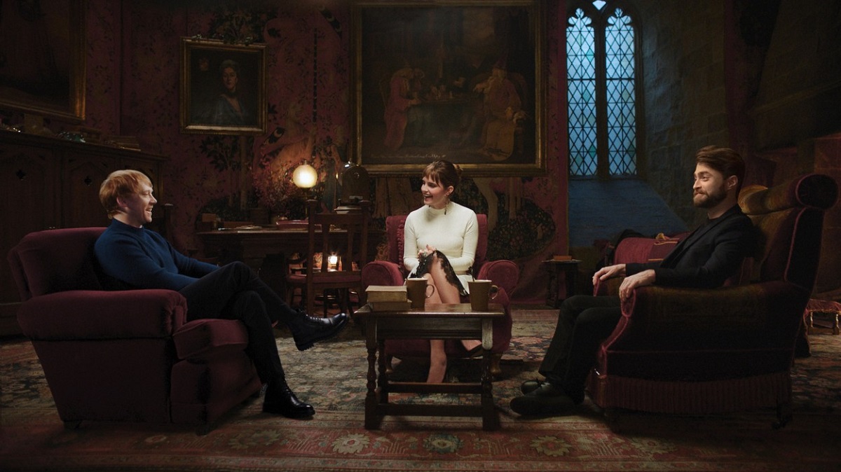 Daniel Radcliffe, Emma Watson și Rupert Grint în primul trailer al filmului Harry Potter 20th Anniversary: Return to Hogwarts