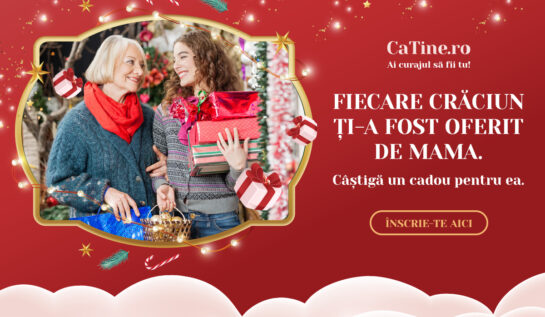 De Crăciun, CaTine.ro onorează mamele. Înscrie-ți mama în concurs și câștigă un espressor de cafea pentru ea