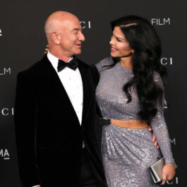 Jeff Bezos și Lauren Sanchez, la LACMA ART and Film Gala, în 2021