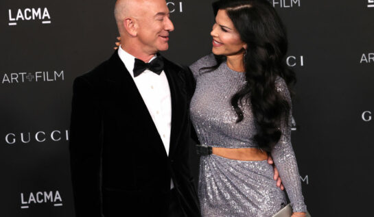 Jeff Bezos și Lauren Sanchez, la LACMA ART and Film Gala, în 2021