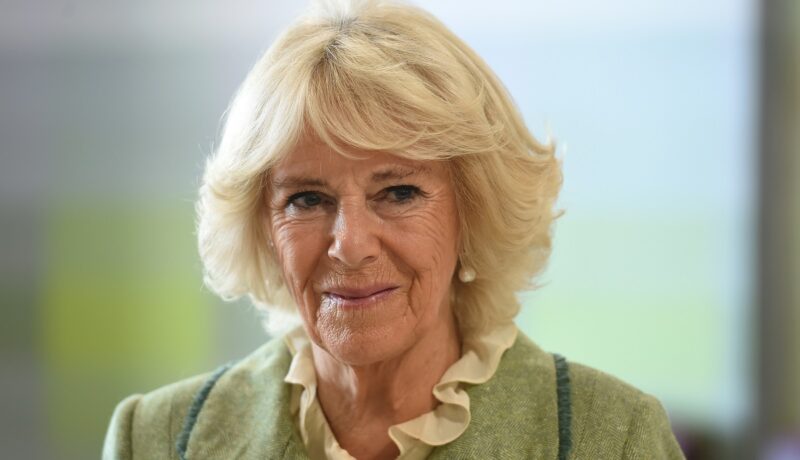 Camilla Parker Bowles a purtat o bijuterie care i-a aparținut Prințesei Diana. Colierul cu smarald și diamante a fost transformat într-o broșă