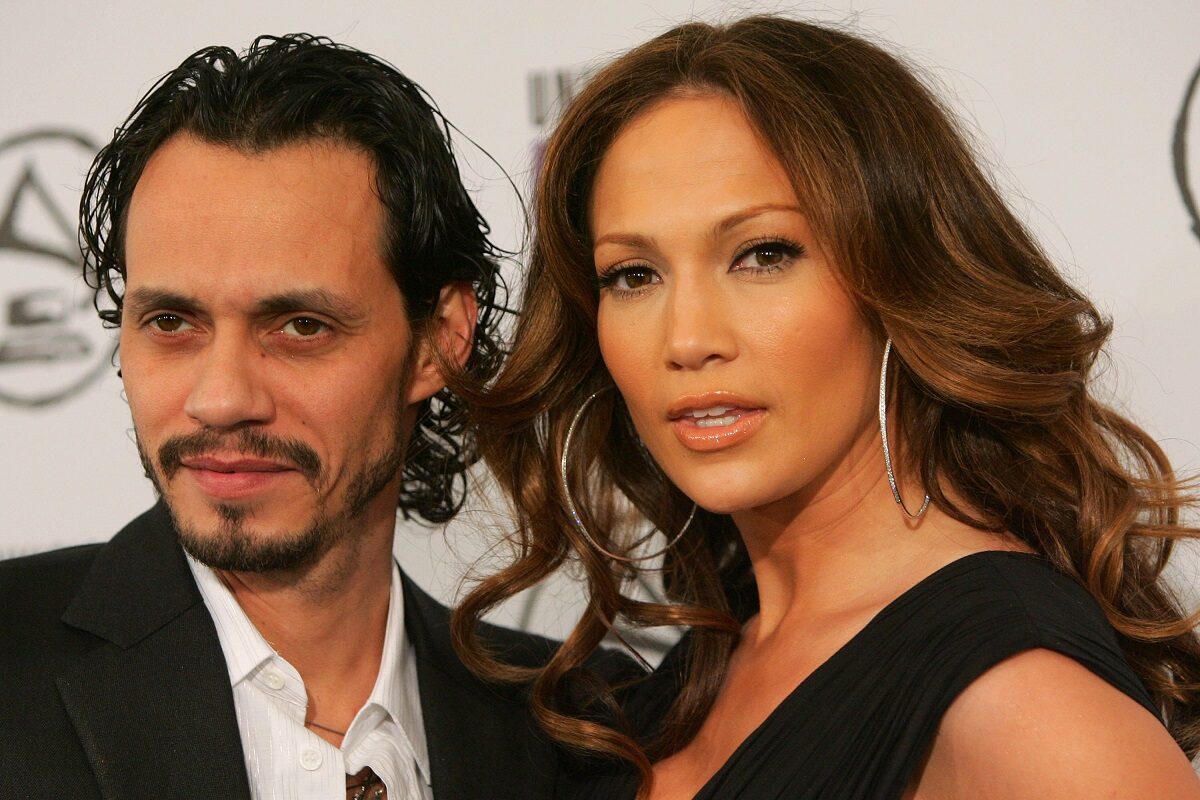 Jennifer Lopez alături de fostul său soț, Marc Anthony