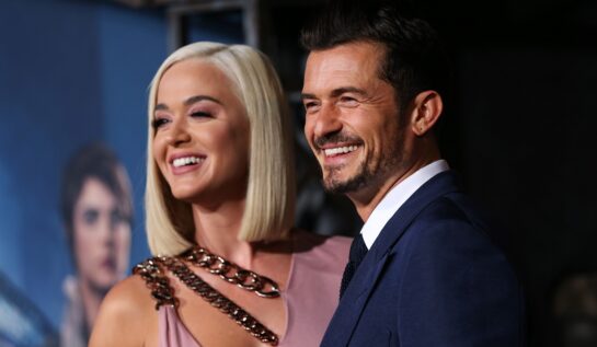 Katy Perry și Orlando Bloom pe covorul roșu la Hollywood