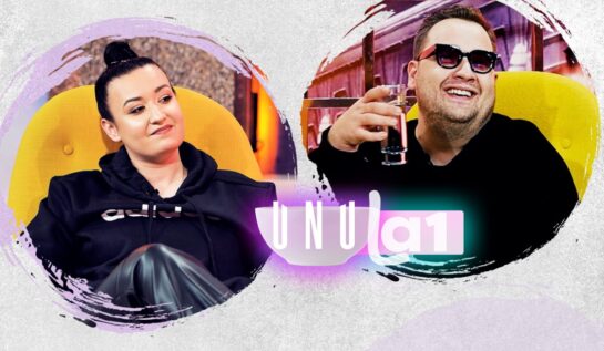 Roxana Blenche și Răzvan Babană, invitați la show-ul UNU la 1, în timp ce au un dialog