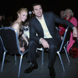 Hayden Panettiere si tatal fetitei sale, la un eveniment, așezați la masă
