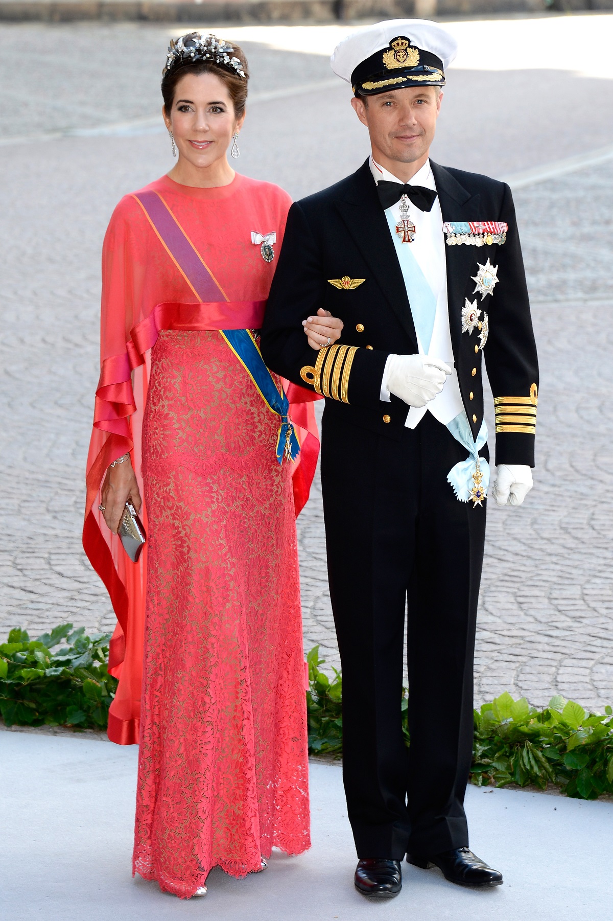 Prințesa Mary și Prințul Frederik îmbrăcați elegant la o conferință din Suedia din anul 2013