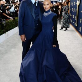 Jada Pinkett și soțul său, Will Smith au ales ținute elegante la gala premiilor SAG 2022