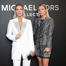 Amelia și Eliza Spencer, la prezentarea de modă Michael Kors