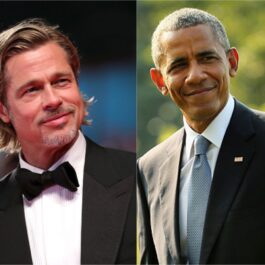 Colaj cu Barack Obama și Brad Pitt