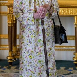 Regina Elisabeta se folosește de un baston pentru a se putea deplasa la Castelul Windsor
