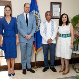 Ducii de Cambridge, la întâlnirea oficială cu reprezentanții din Belize