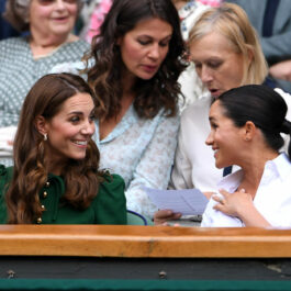 Meghan Markle și Kate Middleton, la Wimbledon în 2019