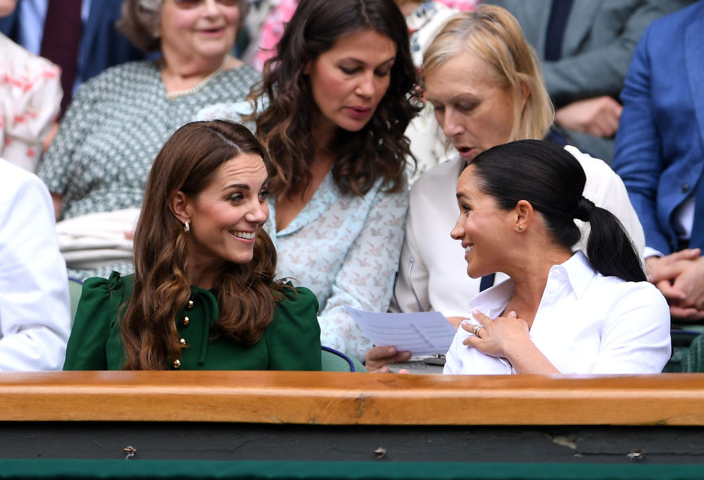 Meghan Markle și Kate Middleton, la Wimbledon în 2019