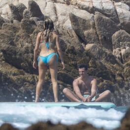 Sophia Stallone în vancață în Cabo alături de Grant Sholem