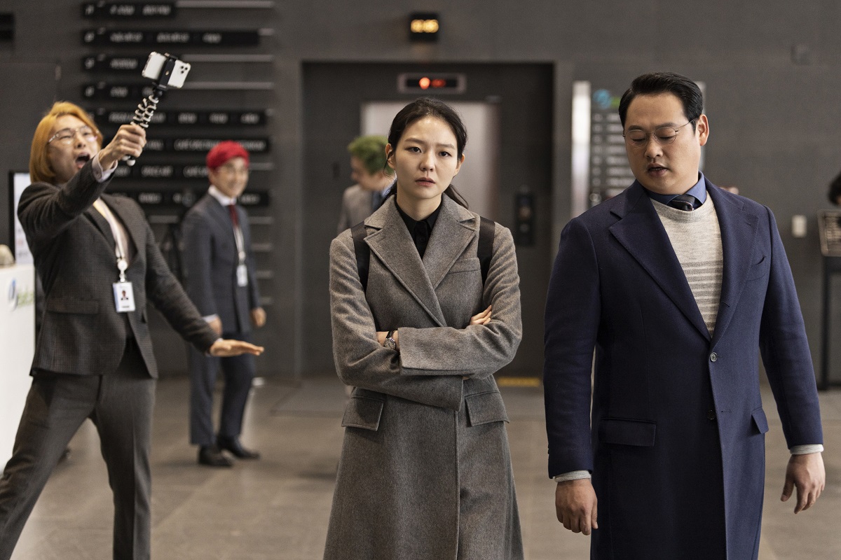 Kang Ha Na, interpretată de Esom, într-o scenă din serialul coreean Taxi Driver